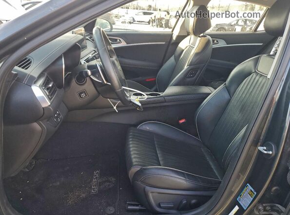 KMTG34LA9MU070338 2021 GENESIS G70 Gray Widok deski rozdzielczej