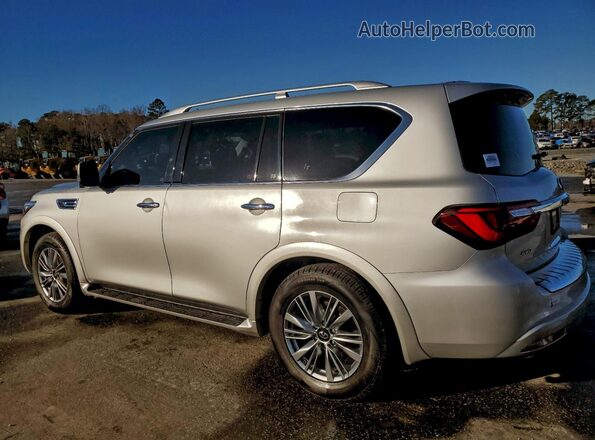 JN8AZ2AE9M9271869 2021 INFINITI QX80 Серебряный Задняя правая четверть