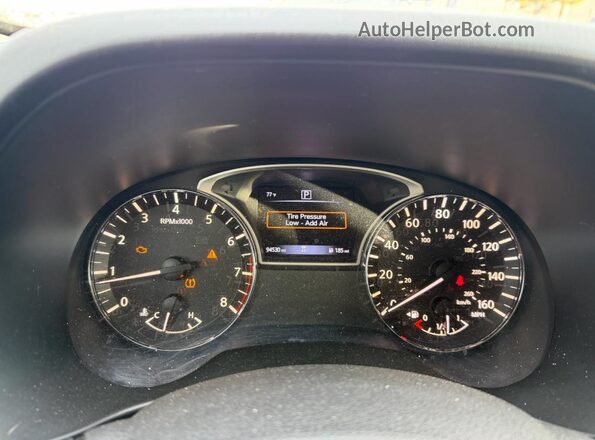 5N1DR2MN8JC628022 2018 NISSAN PATHFINDER Black Вид щитка приладів
