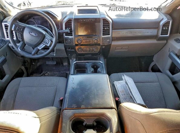 1FT7W2BT0HEE58765 2017 FORD F250 Белый Вид щитка приборов