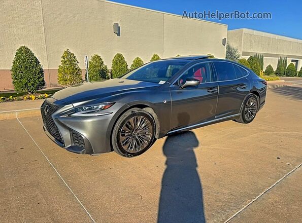 JTHB51FFXK5007859 2019 LEXUS LS Серый Задняя правая четверть