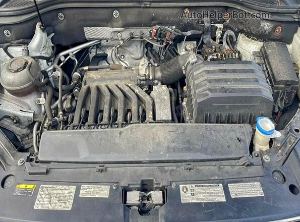 1V2MR2CA1KC536477 2019 VOLKSWAGEN ATLAS Белый Вид панели приборов