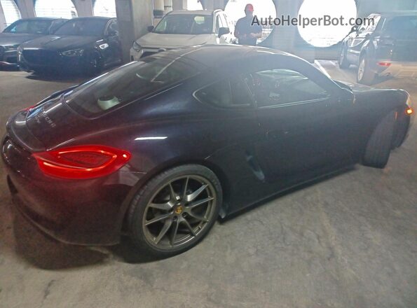 WP0AA2A86GK171223 2016 PORSCHE CAYMAN Черный Вид спереди