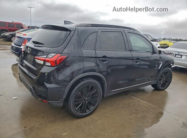 JA4ARVAW5MU008825 2021 MITSUBISHI OUTLANDER Черный Передняя правая четверть