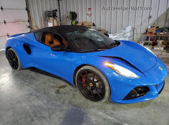 SCCLEKAX4RHB13049 2024 LOTUS EMIRA Blue Delantero derecho