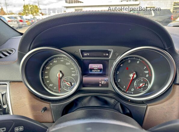 4JGDF6EE9KB225057 2019 MERCEDES-BENZ GLS Charcoal Вид щитка приладів