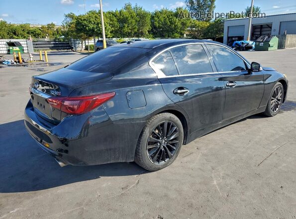 JN1EV7AP4LM206790 2020 INFINITI Q50 Черный Передняя правая четверть