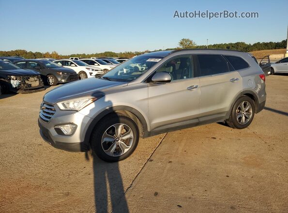 KM8SM4HF5GU154408 2016 HYUNDAI SANTA FE Серебряный Задняя левая четверть