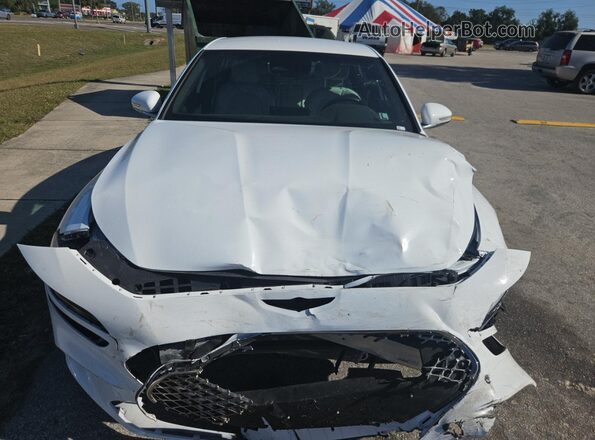 KMTG34SCXSU155995 2025 GENESIS G70 Белый Вид панели приборов
