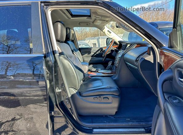 JN8AZ2NE6J9193430 2018 INFINITI QX80 Черный Вид панели приборов