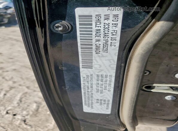 2C3CCAAG1PH552297 2023 CHRYSLER 300 Black Widok komory silnika