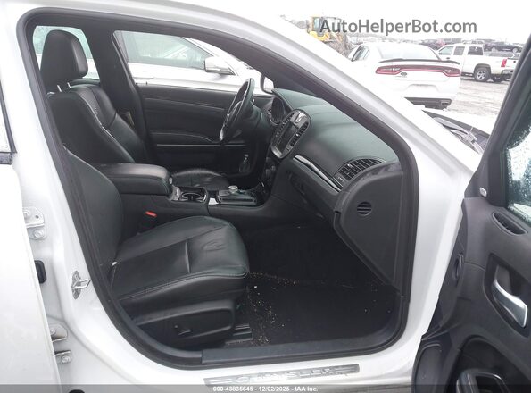 2C3CCABG0LH103489 2020 CHRYSLER 300 White Widok wnętrza z przodu