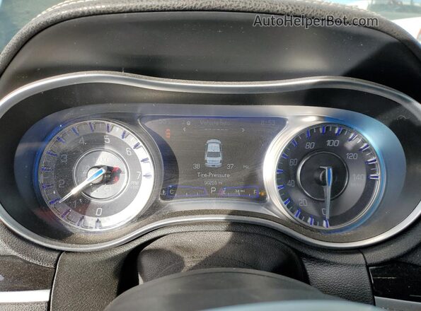 2C3CCABG3MH529002 2021 CHRYSLER 300 Black ხელსაწყოთა პანელის ხედი