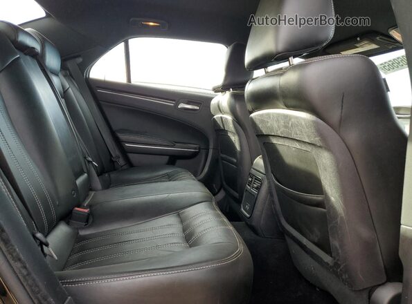 2C3CCABG3MH529002 2021 CHRYSLER 300 Black უკანა სავარძლების ხედი