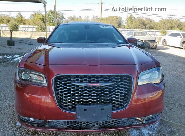 2C3CCABG4NH218048 2022 CHRYSLER 300 Burgundy Vista frontal