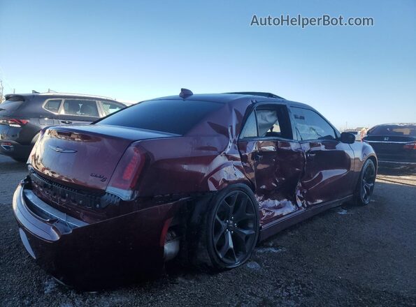 2C3CCABG4NH218048 2022 CHRYSLER 300 Burgundy 