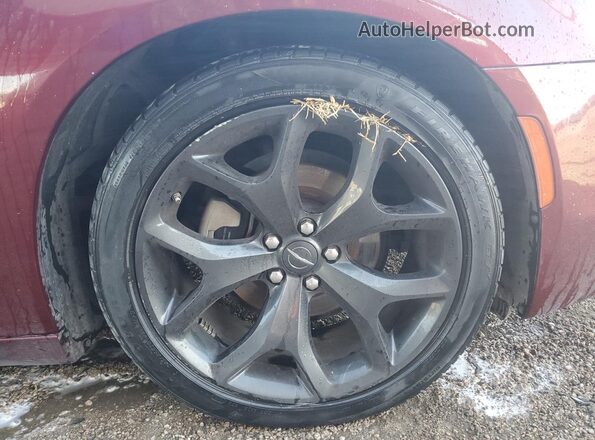2C3CCABG4NH218048 2022 CHRYSLER 300 Burgundy 