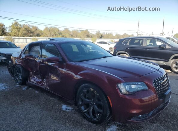 2C3CCABG4NH218048 2022 CHRYSLER 300 Burgundy 