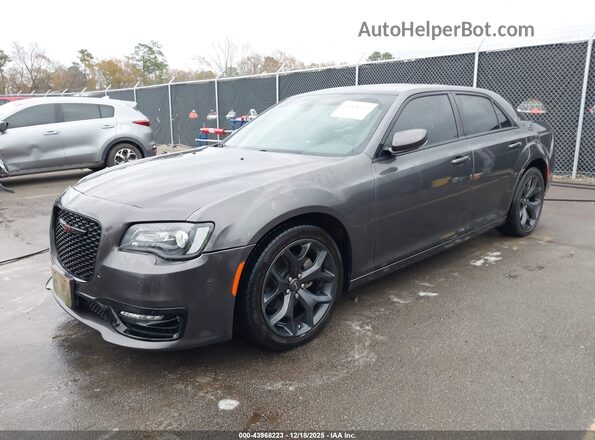2C3CCABG6PH620396 2023 CHRYSLER 300 Gray Առջևի ձախ երեք քառորդ տեսարան