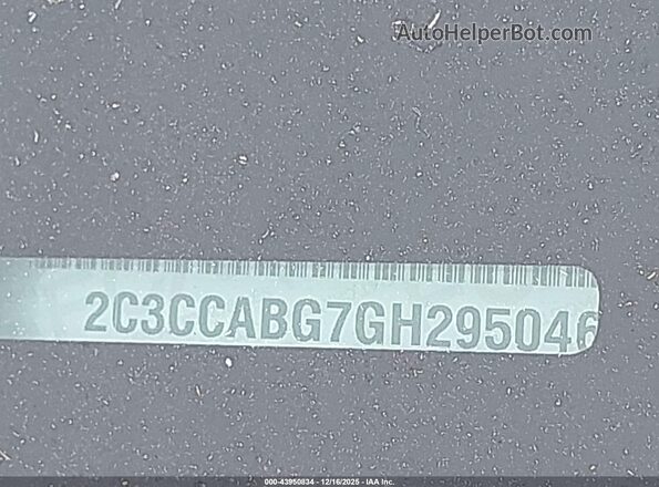 2C3CCABG7GH295046 2016 CHRYSLER 300 Black 