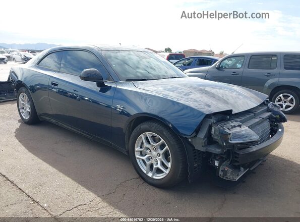 2C3CDBCK0SR536860 2025 DODGE CHARGER Синий Передняя правая четверть
