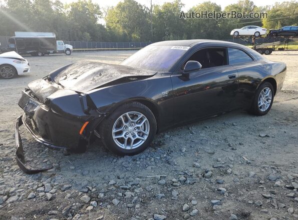 2C3CDBCK5SR537339 2025 DODGE CHARGER Черный Передняя левая четверть