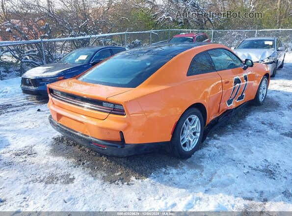 2C3CDBCK6SR536930 2025 DODGE CHARGER Orange Tył prawy