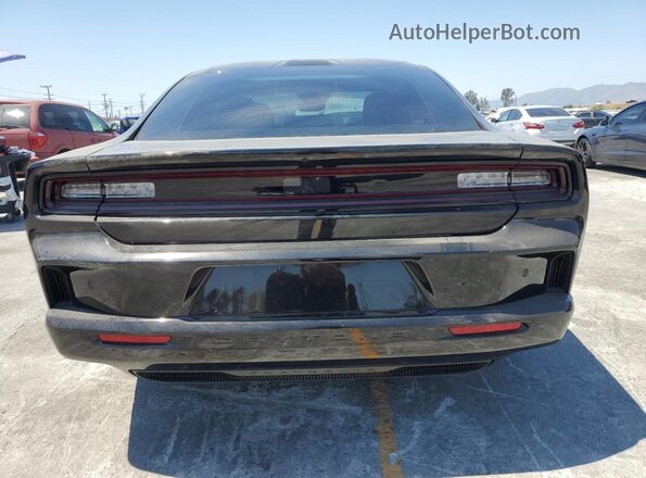 2C3CDBCK7RR208717 2024 DODGE CHARGER Black უკანა ხედი