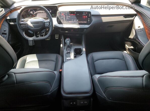2C3CDBCK7RR208717 2024 DODGE CHARGER Black წინა პანელის ხედი