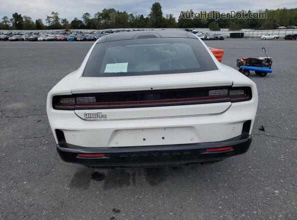 2C3CDBCK7SR543093 2025 DODGE CHARGER Белый Вид сзади