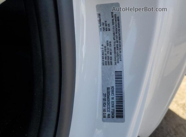 2C3CDBDK8RR200785 2024 DODGE CHARGER Белый Вид подкапотного пространства