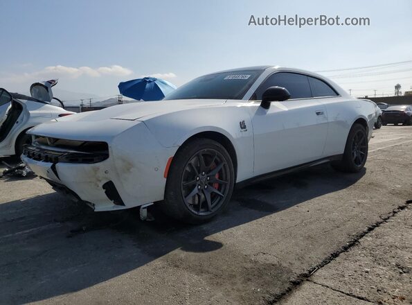 2C3CDBDK9RR205445 2024 DODGE CHARGER Белый Передняя левая четверть