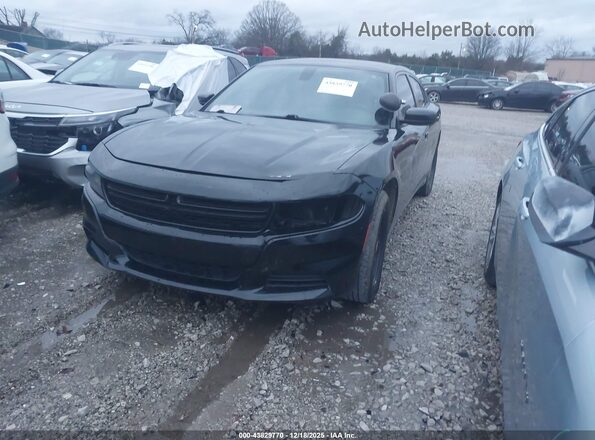 2C3CDXAG0HH595837 2017 DODGE CHARGER Черный Вид спереди