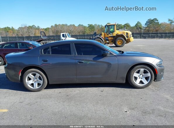 2C3CDXAT6PH588578 2023 DODGE CHARGER Gray Widok wnętrza z tyłu
