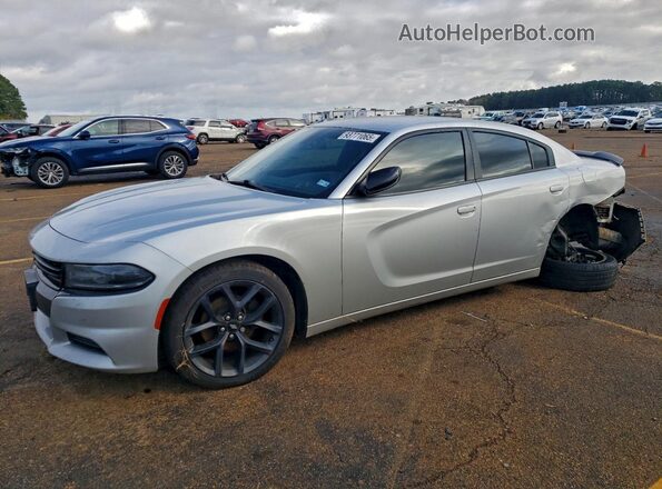 2C3CDXBG0KH615381 2019 DODGE CHARGER Серебряный Передняя левая четверть
