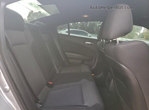 2C3CDXBG0KH615381 2019 DODGE CHARGER Серебряный Вид задних сидений