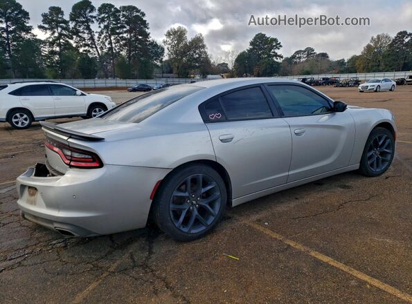 2C3CDXBG0KH615381 2019 DODGE CHARGER Серебряный Задняя правая четверть