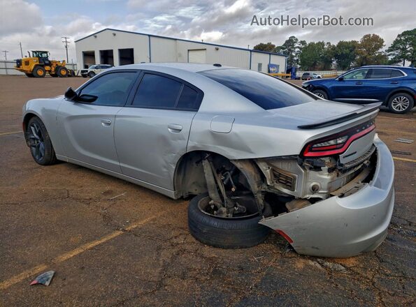 2C3CDXBG0KH615381 2019 DODGE CHARGER Серебряный Задняя левая четверть