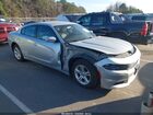 2022 Dodge Charger Sxt Rwd Silver vin: 2C3CDXBG0NH207824