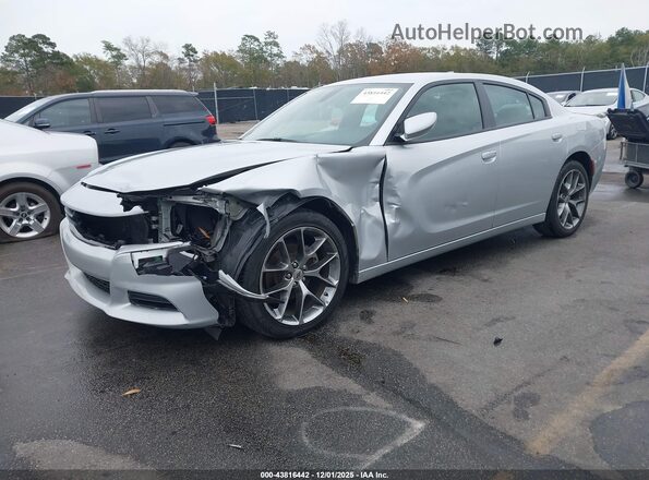 2C3CDXBG5NH202747 2022 DODGE CHARGER Серебряный Передняя левая четверть