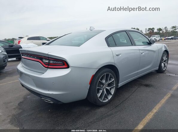 2C3CDXBG5NH202747 2022 DODGE CHARGER Серебряный Задняя правая четверть