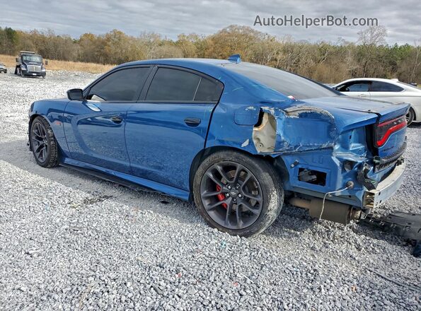 2C3CDXGJ2LH162130 2020 DODGE CHARGER Blue Tył lewy
