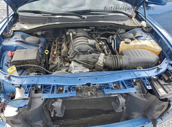 2C3CDXGJ2LH162130 2020 DODGE CHARGER Blue Widok wnętrza z tyłu