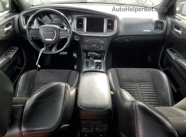 2C3CDXGJ5KH650423 2019 DODGE CHARGER Green Dashboard view