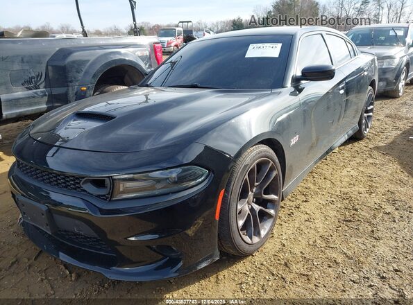 2C3CDXGJXMH679127 2021 DODGE CHARGER Черный Передняя левая четверть