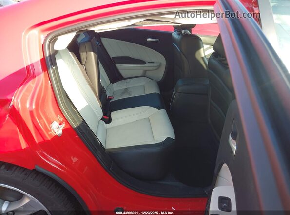 2C3CDXHG0HH593155 2017 DODGE CHARGER Красный Вид наклейки с VIN-кодом