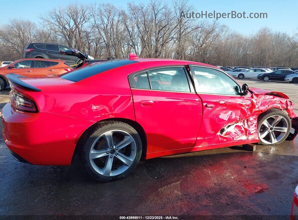 2C3CDXHG0HH593155 2017 DODGE CHARGER Красный Панорамный вид салона 360°