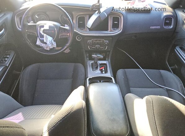 2C3CDXHG0KH567095 2019 DODGE CHARGER Серый Вид панели приборов