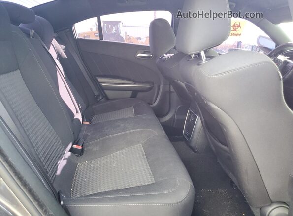 2C3CDXHG0KH567095 2019 DODGE CHARGER Серый Вид задних сидений