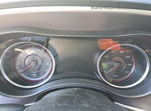 2C3CDXHG0KH567095 2019 DODGE CHARGER Серый Вид щитка приборов